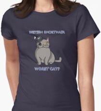 Camiseta entallada British Shorthair: ¿el peor gato?