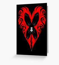 in full gloom Greeting Card