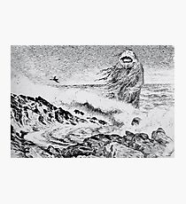 Lámina fotográfica Theodor Kittelsen Sjøtrollet 1887 The Sea Troll