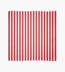 Red Stripes Scarf