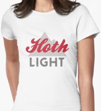 Hoth Light Beer Women's Fitted T-Shirt
