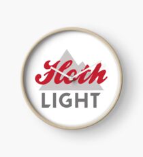 Hoth Light Beer Clock