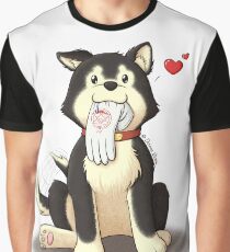 Black Hayate Graphic T-Shirt