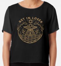 Get In Loser Chiffon Top