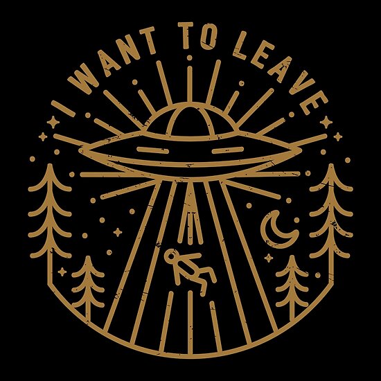 i-want-to-leave-poster-by-rfad-redbubble