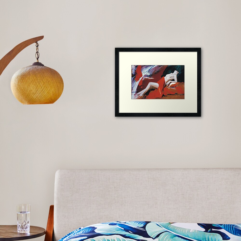 Astarte Framed Art Print