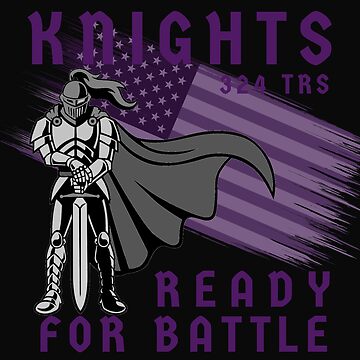 324 TRS Knights Throw Blanket for Sale by AimHighShop