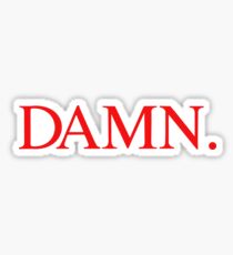 Kendrick Lamar DAMN Sticker