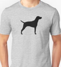 Hungarian Vizsla Silhouette(s) Unisex T-Shirt