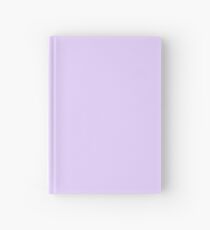 Blasse Flieder Volltonfarbe Notizbuch