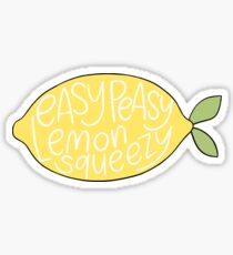 Easy Peasy Lemon Squeezy Sticker