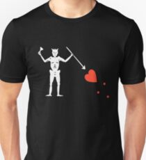 Blackbeard Flag Tshirt Blackbeard Pirate Shirt Unisex T-Shirt