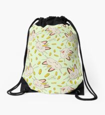 Lucky Meowth by VIXTOPHER Drawstring Bag