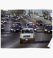 OJ Police Chase Poster