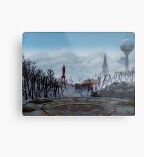 Ruined World Metal Print
