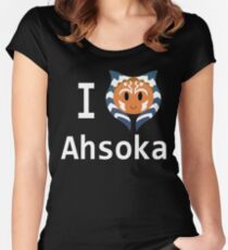 I Love Ahsoka Women's Fitted Scoop T-Shirt