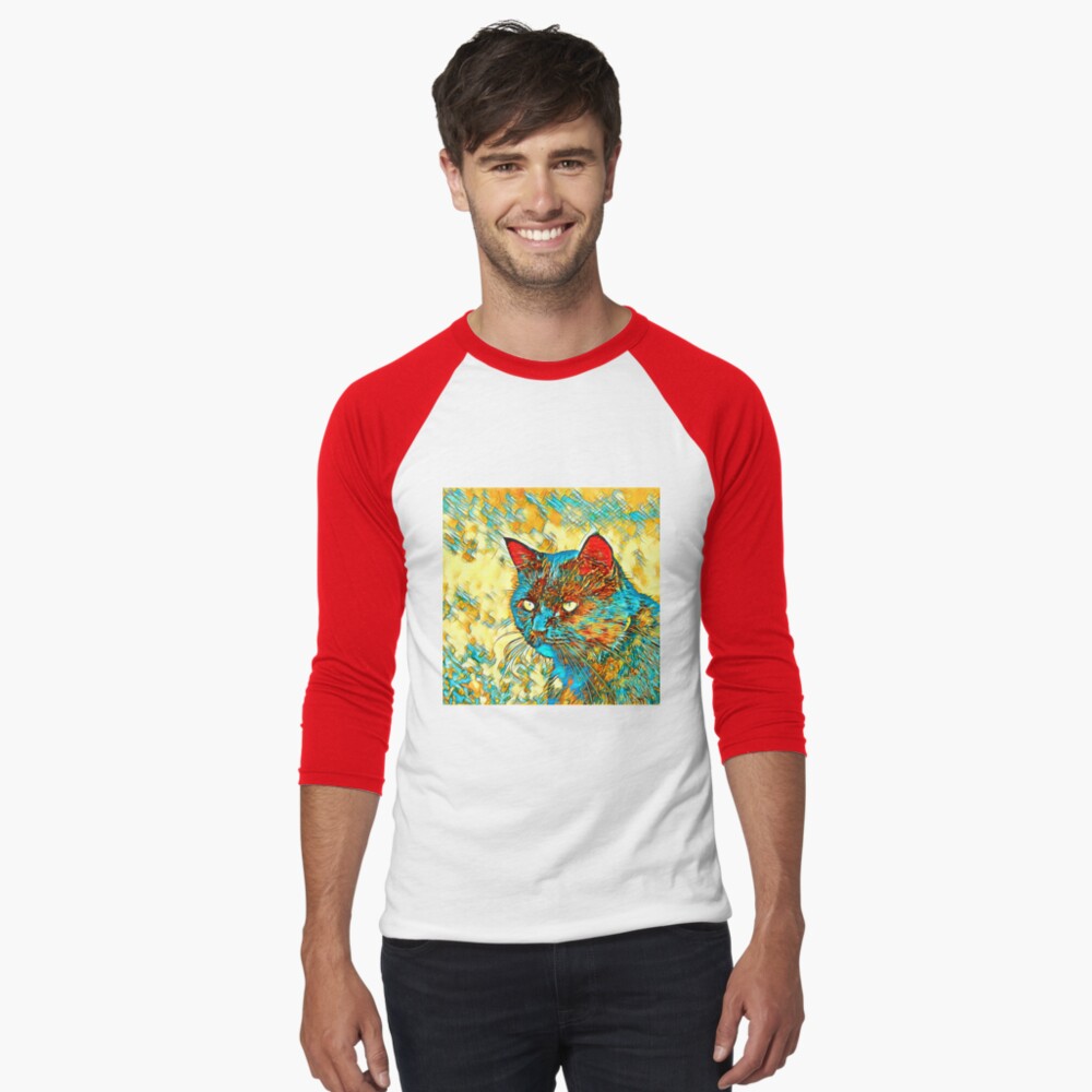 Catus Baseball ¾ Sleeve T-Shirt