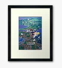 Kiki's Delivery Service-Studio Ghibli Framed Print