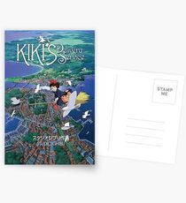 Kiki's Delivery Service-Studio Ghibli Postcards