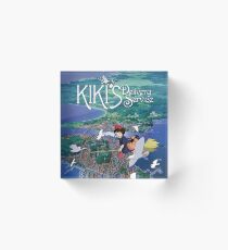 Kiki's Delivery Service-Studio Ghibli Acrylic Block