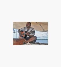 Fijian Musician Art Board