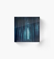worse dream - spooky forest Acrylic Block