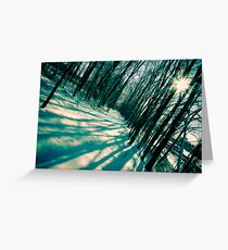 Diagonals Greeting Card