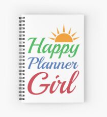 Happy Planner Girl Spiral Notebook