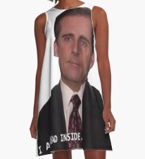 Michael Scott - I am Dead Inside A-Line Dress