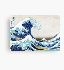 The Great Wave of Kanagawa Metal Print