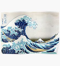 The Great Wave of Kanagawa Poster