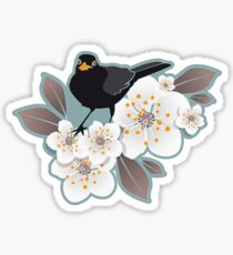 Waiting for the cherries I Sticker