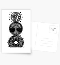 EP. MOON / LIFE / SUN Postcards