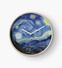 Sternennacht - Van Gogh Uhr