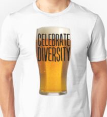 Celebrate Beer Diversity shirt Unisex T-Shirt
