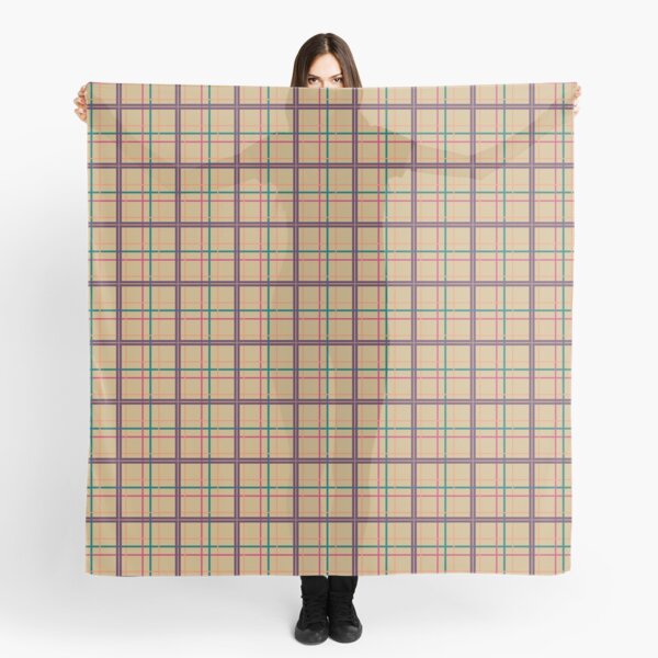 Summer Plaid Scarf