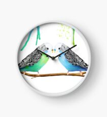 Budgie Love Clock
