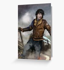 Solo flight Greeting Card