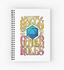 Cuaderno de espiral Iniciativa no roles de género