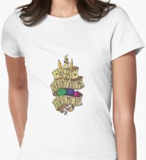 Camiseta entallada para mujer Lo que no me mata