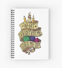 Cuaderno de espiral Lo que no me mata