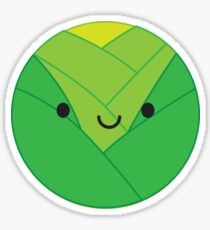 Kawaii Brussels Sprout / Cabbage Sticker