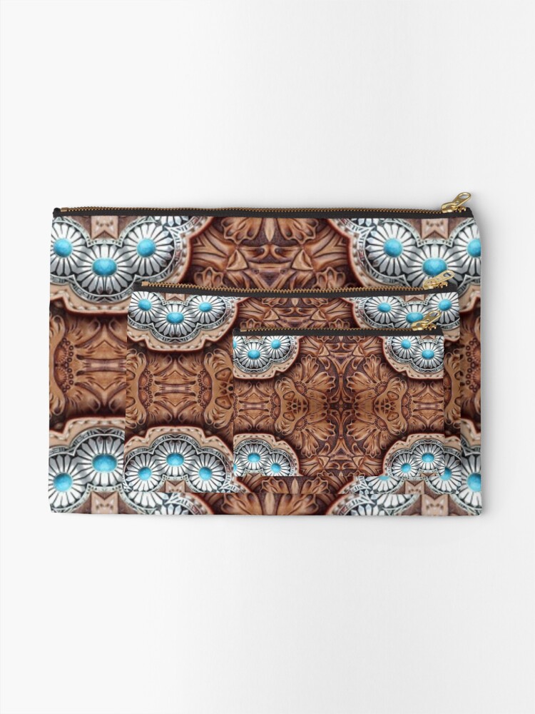 turquoise brown cowboy tribal Western country Tooled Leather iPhone 11 case turquoise brown cowboy tribal Western country Tooled Leather iPhone 11 case