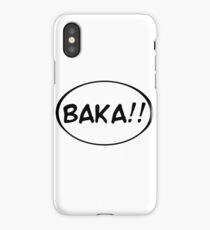 Baka!! iPhone Case/Skin