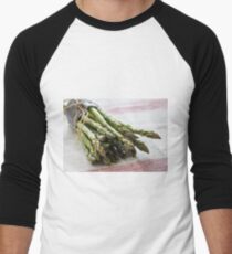 Asparagus Men's Baseball ¾ T-Shirt