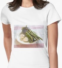 Asparagus and Garlic Women's Fitted T-Shirt