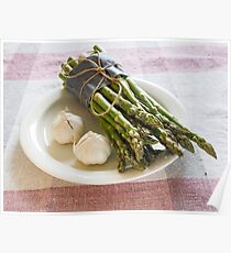 Asparagus and Garlic Poster