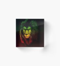 Reggae Lion Bloc acrylique