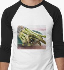 Asparagus Men's Baseball ¾ T-Shirt