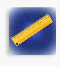 ruler Canvas Print